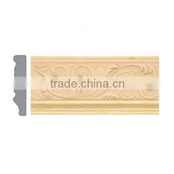 Decorative Wood Embossed Moulding With Competitive Price