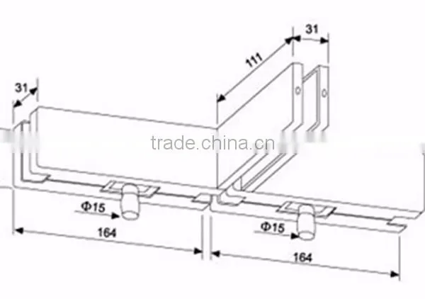 Preferential Price Glass Clamp Hardware Door Suspension Balustrade Fittings photo-4