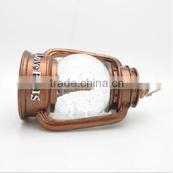 Copper Color Eiffel Tower Beautiful Customize Wedding Decoration Snow Globe photo-3