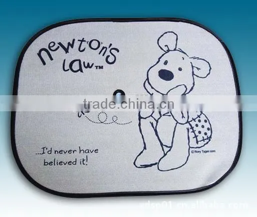 Hot Sales Car Side Mesh Sunshade/customized Logo Printing for Car Side Window Sunshade photo-5