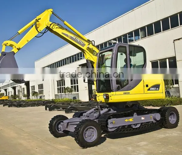Small Excavator Used Walking Excavator 8ton Wheel Crawler Excavator photo-2