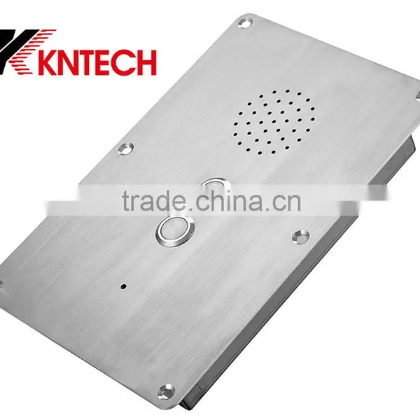 KNTECH Industrial Emergency Telephone Wireless Elevator Phones stainless stell IP network audio intercom terminal