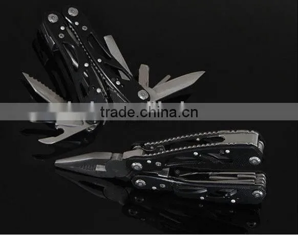 OEM Outdoor Wholesale Steel Multifunctional Pliers Black Color photo-2