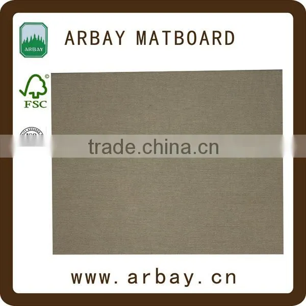 Wholesale 2.0mm White Core Linen Uncut Matboard for Decorative Photo Frames photo-6
