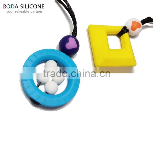 Baby Stuff Teething Necklace Safety Silicone Necklace photo-2