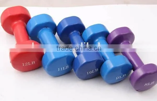 PVC Vinyl Dipping Dumbbells photo-2