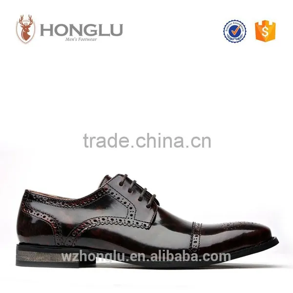 2016 Lace Up Men Dress Shoes, Hot Sale PU Wedding Shoes For Men, Luxury Derby Shoes For Men photo-2