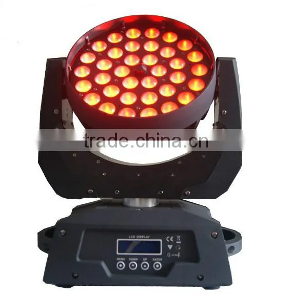 Rgbw Zoom 36x10w 4in1 Led Moving Head Wash Light IP20 Led Zoom Moving Head Light photo-3