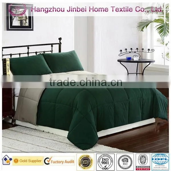 Revisible Colors Microfiber Duvet/Down Alternative Quilt/Polyester Comforter photo-5