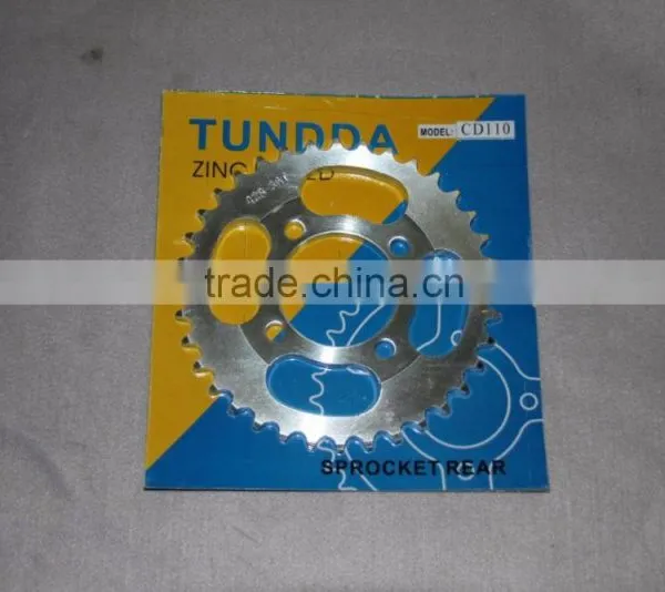 SCL-2012090432 428H-36T Rear Sprocket Motorcycle Transmission CD110 Motorcycle Rear Sprocket photo-5