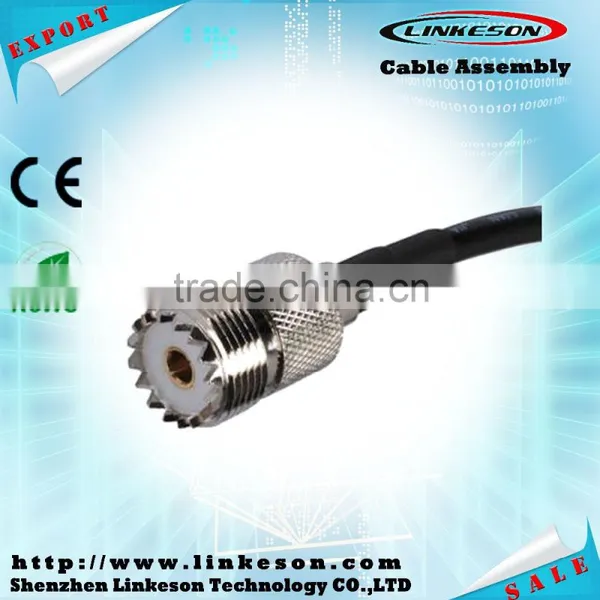 SMA Female to UHF SO239 Female With O-ring for Pigtail Cable RG58 photo-2