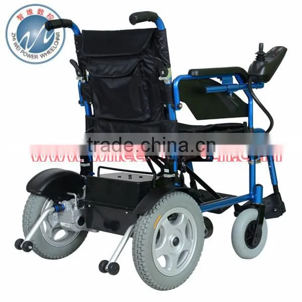 24 Volt Aluminum Electric Wheelchair With Lead Acid Battery