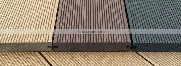 Wood Plastic Composite Outdoor Decking Flooring With Weather Resistance Features photo-3