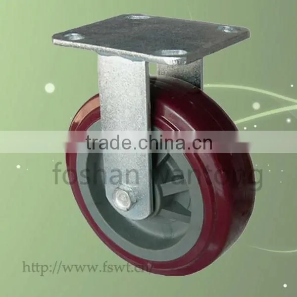 Heavy Duty PVC Wheel 4 Inch Locking Swivel Furniture Caster photo-4
