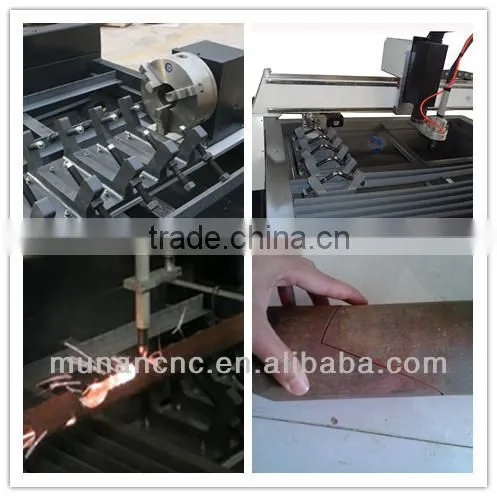 CNC Plasma cutting machine with Z axis control 100A plasma source