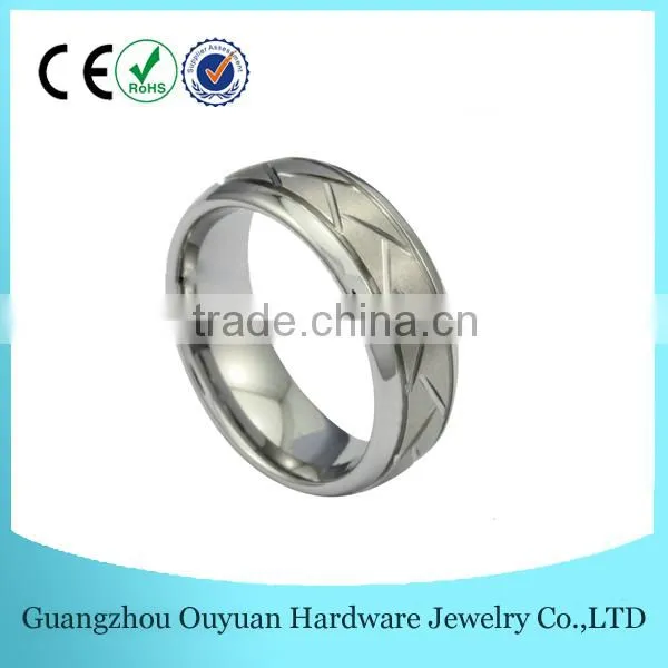 Zigzag Tungsten Ring, Tungsten Carbide Ring