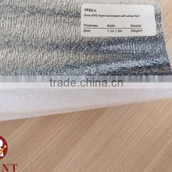 2mm EPE Foam With Silver Foil photo-2