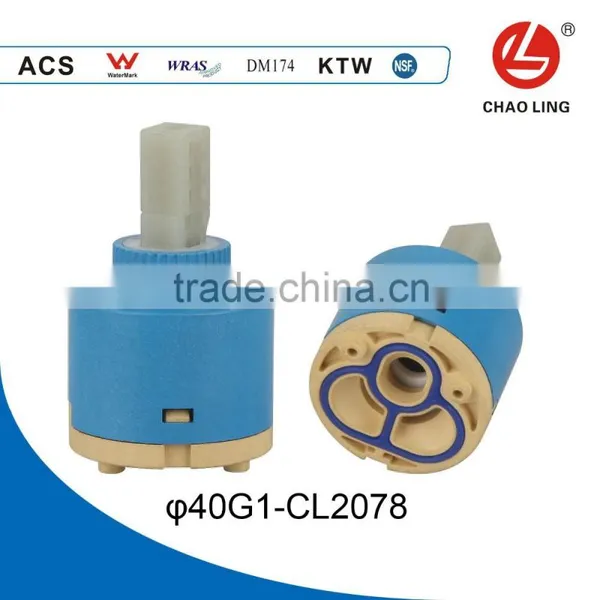 40mm Plastic Ceramic Cartridge for Faucet Ceramic Disc Cartridge