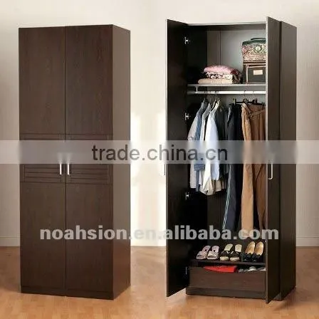 High Gloss Wooden Wardrobe Closet Bedroom Furniture Design photo-3