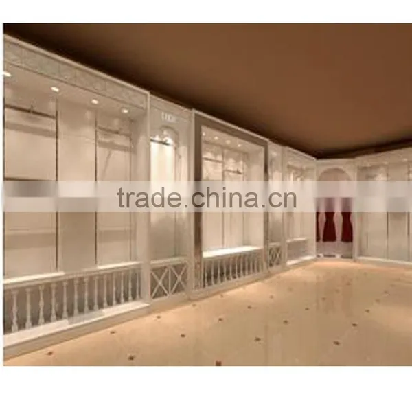 Modern New Styling Clothing Display Design Of Cloth Shop photo-5