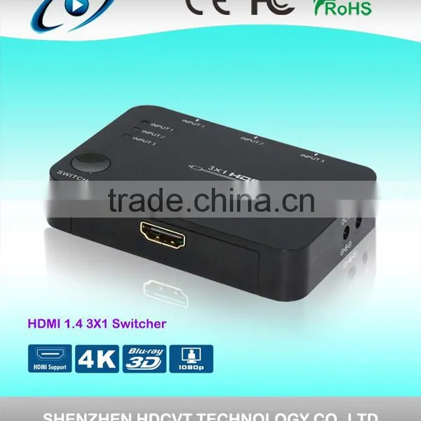 HDMI Switch 3by1, HDMI 1.4, 4k x 2k, Hot Sale photo-2