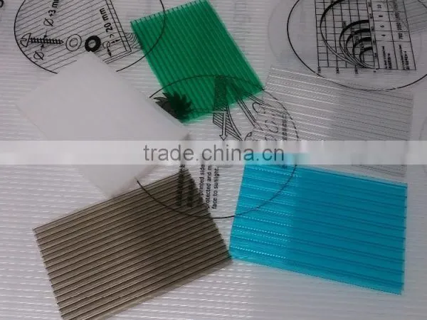 PC Sunshine Polycarbonate Sheets ,pc Sunlight Board SGS Approved High Quality Polycarbonate Panel 8mm Clear photo-3