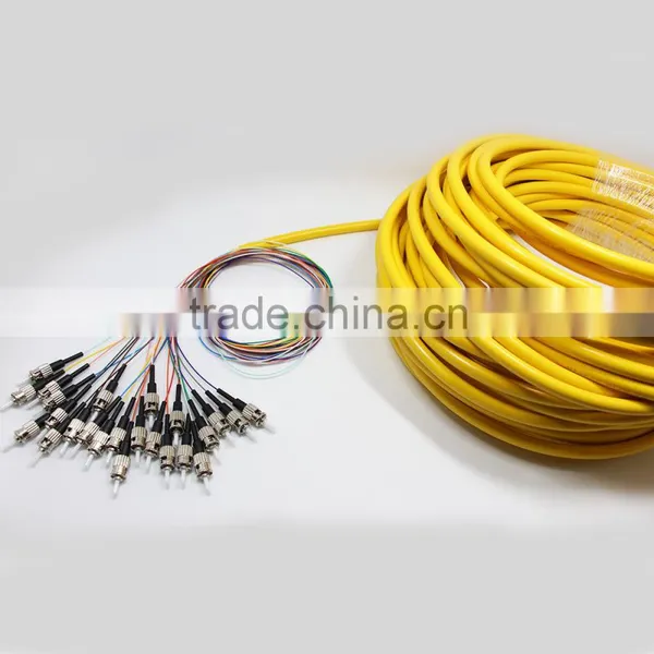Chinase High Quality 24 Cores LC to ST SM Fanout Patch Cord photo-3