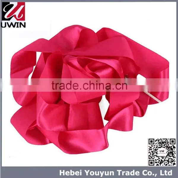 Rhythmic Gymnastics Equipment Red Color Dance Gymnastics Ribbons
