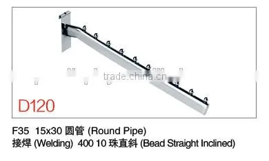Metal Slatwall Hanging Shelf Brackets photo-2