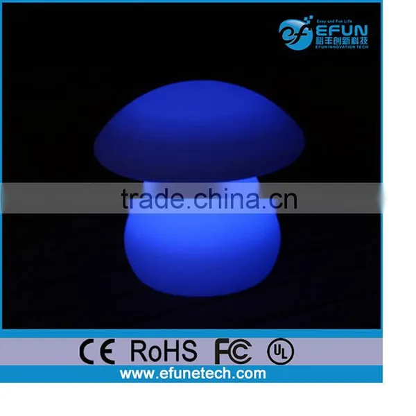 Energy Saving RGB Color Floor/desk Craft Lamp,decorative Mushroom Led a Table Lamp