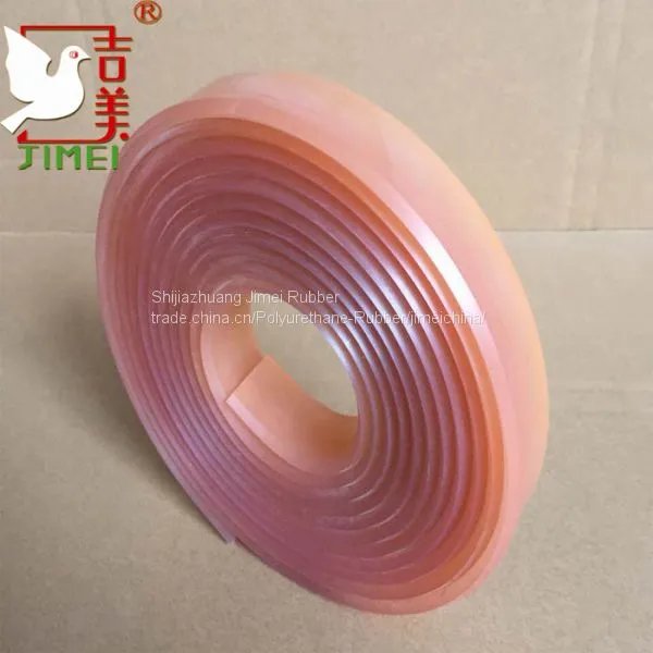 Jimei Factory AAtype Polyurethane Squeegee 4000*50*9mm White 70Shore photo-3