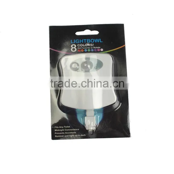 Washroom Toilet LED Human Hanging Night Light With 8 Color photo-2