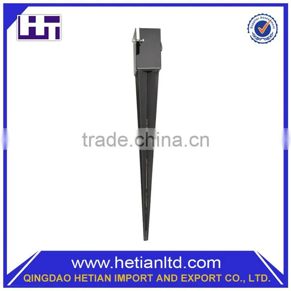 3" x 3" 75 x 75 x 750 mm Fence Post Spike Like Metpost Met Post photo-3