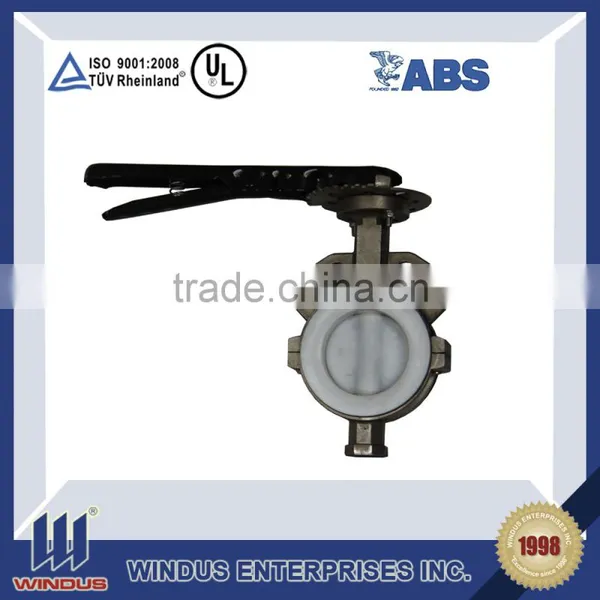 DN3500 PN105 WCB Butterfly Valve