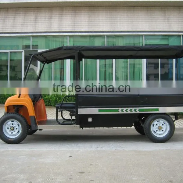 High Quality Durable 4 Wheel Electric Utility Vehicle Logistics Cargo Truck photo-4