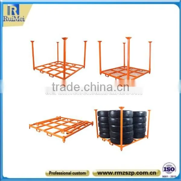 Heavy Duty Floor-Standing Metal Tire Storage Stand Holder photo-4