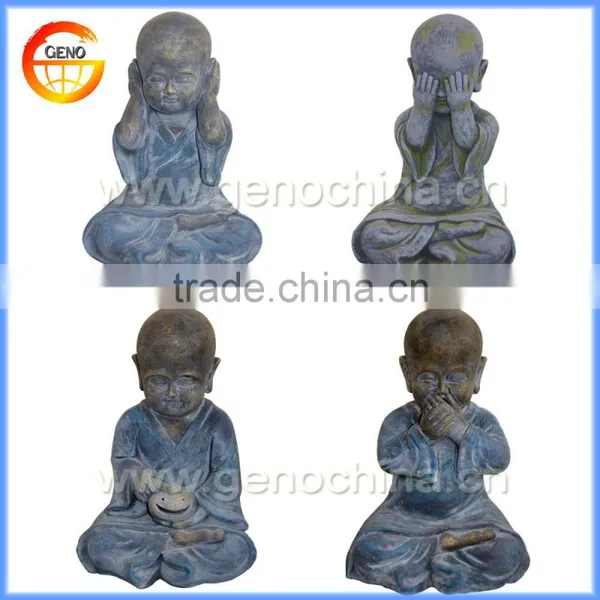 Sitting Monk Figurine photo-5