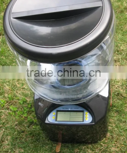 Factory Hot-selling Cat/Dog Automatic Programmable Pet Feeder, Medium Capacity 5.5L Automatic Pet Feeder With LCD Screen Display photo-5