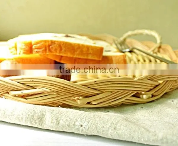 Wholesale Eco - Friendly Handmade Durable Brown Wicker Bread Fruit Basket With Cover photo-6
