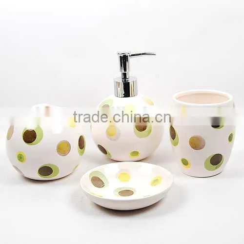 Ceramic Bathroom Set Round Shape Wholesale photo-3