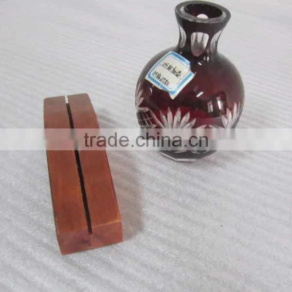 Wooden Display Stand Business Card Holder Wooden Phone Case Place Card Holders For Wedding photo-3