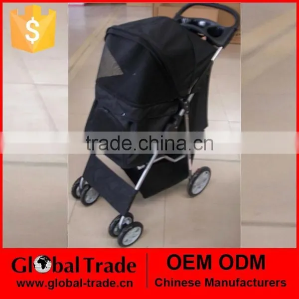 Foldable Pet Stroller. Pet Travel Stroller Pushchair Pram Jogger Buggy Swivel Wheels. H0116