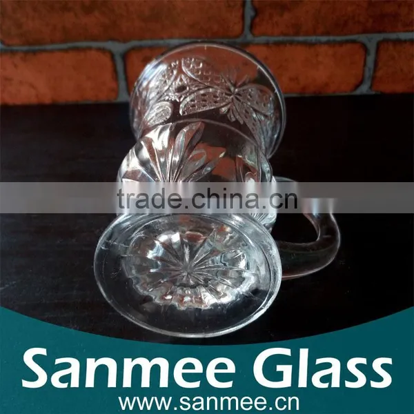 High Quality Wholesale Cheap Glassware Cup Bohemia Crystal Glassware photo-3