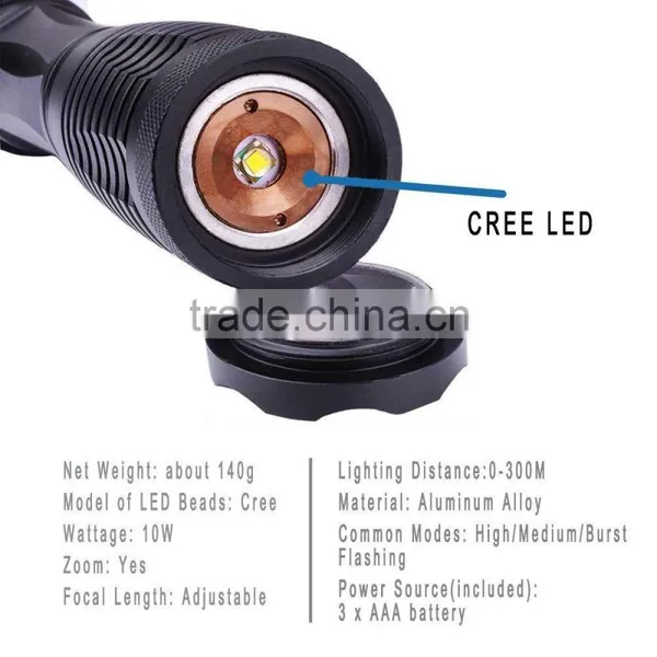 Factory Price High Quality New Portable Tactical Flashlight photo-3