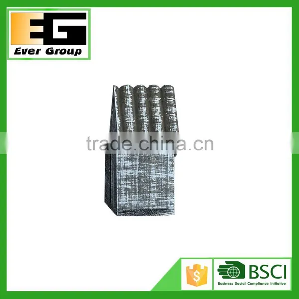 Gray Square Wooden Design Garden Flower Pot photo-3