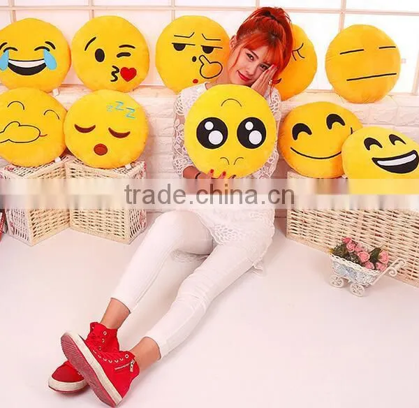 2017 Hot Sell Emoji Bolster Cushion photo-5