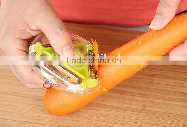 New Arrival Multifunction 3 In 1 Fruit & Vegetable Peeler photo-4