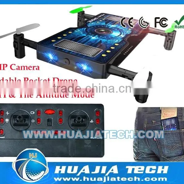 2.4G 2MP Mini Easy Taken Pocket Drone With Camera photo-3
