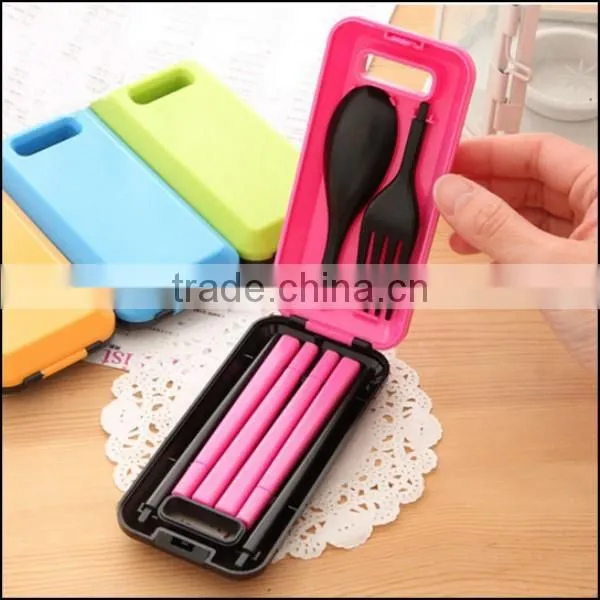 2015 Wholesale Detachable FOOD GRADE Plastic Fork Spoons,FOOD GRADE Plastic Fork Spoons for Convenient photo-5