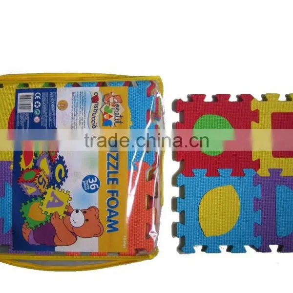 Baby EVA Puzzle Mats With Drawings and Numbers - Non-toxic, Non-smell, Durable photo-3